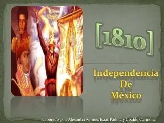 Independencia De México