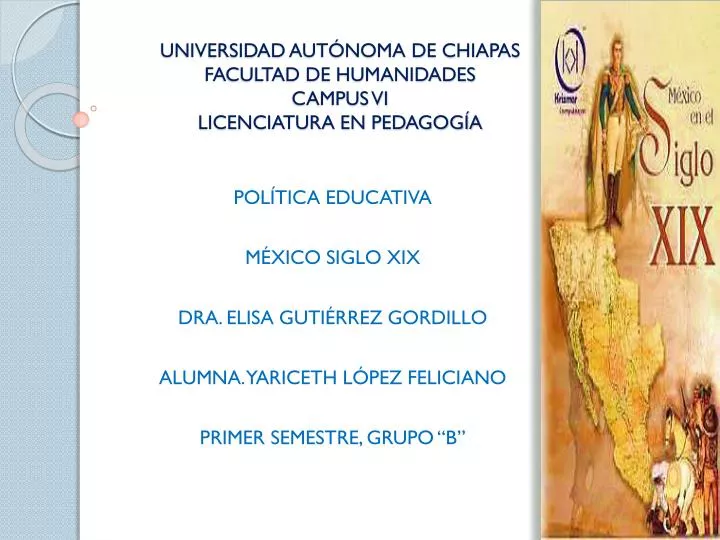 universidad aut noma de chiapas facultad de humanidades campus vi licenciatura en pedagog a