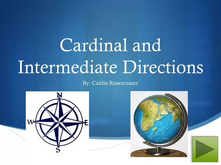 cardinal and intermediate directions