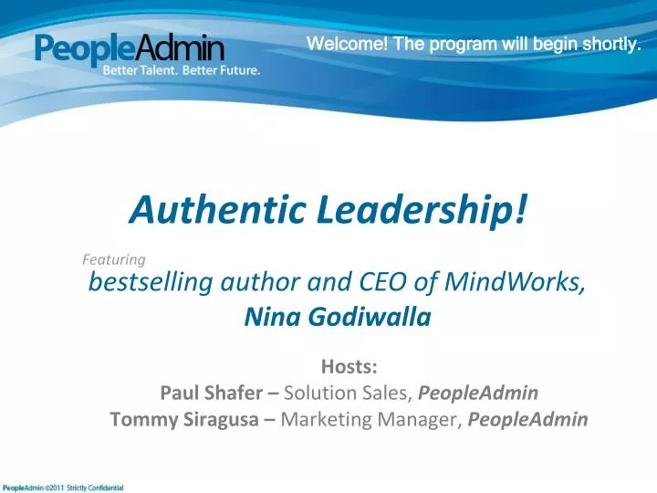 authentic leadership