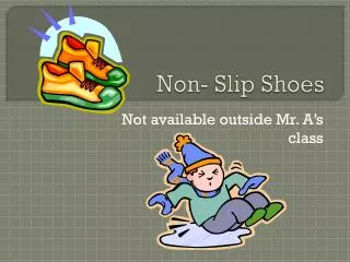 non slip shoes