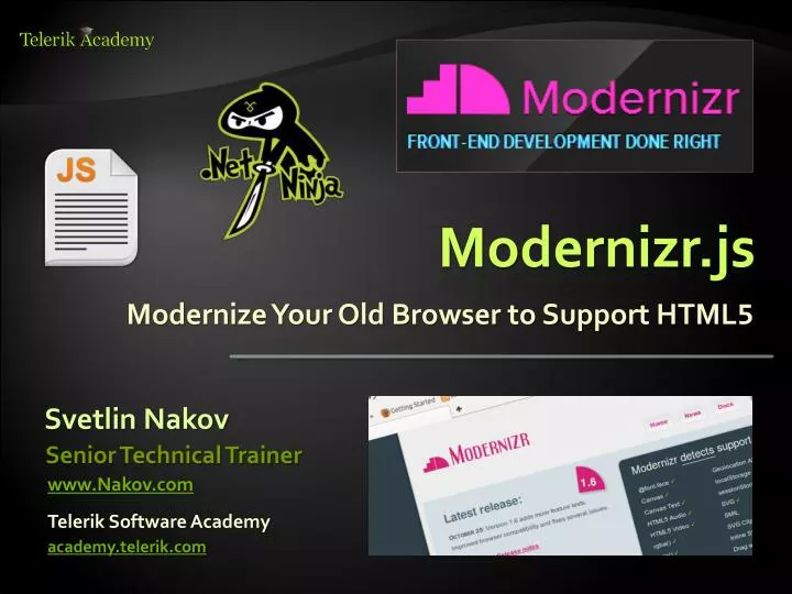 modernizr js