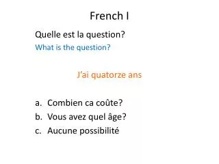 french i
