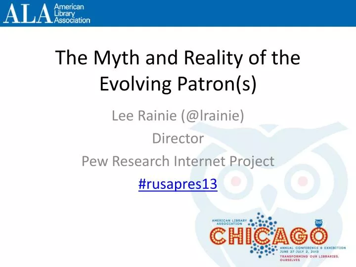 the myth and reality of the evolving patron s
