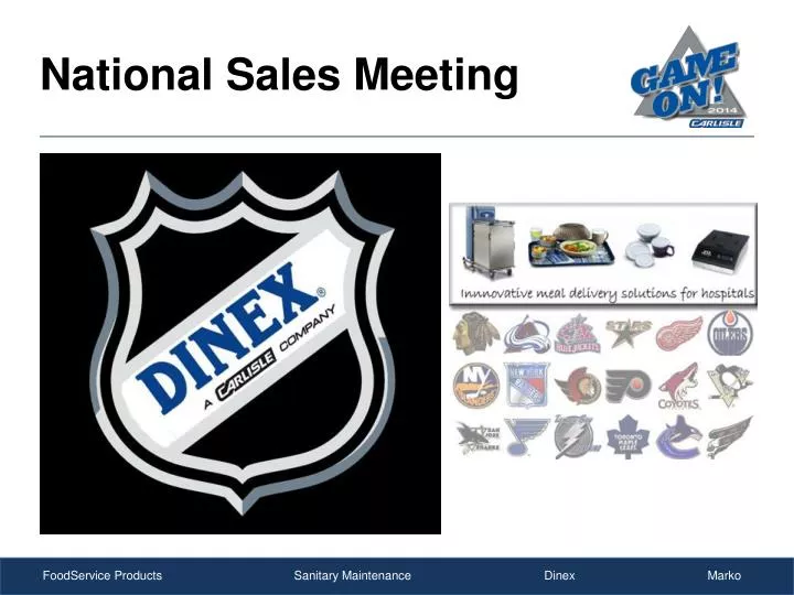 national sales meeting