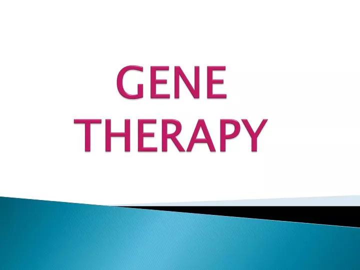 gene therapy