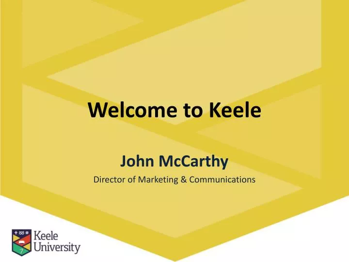 welcome to keele