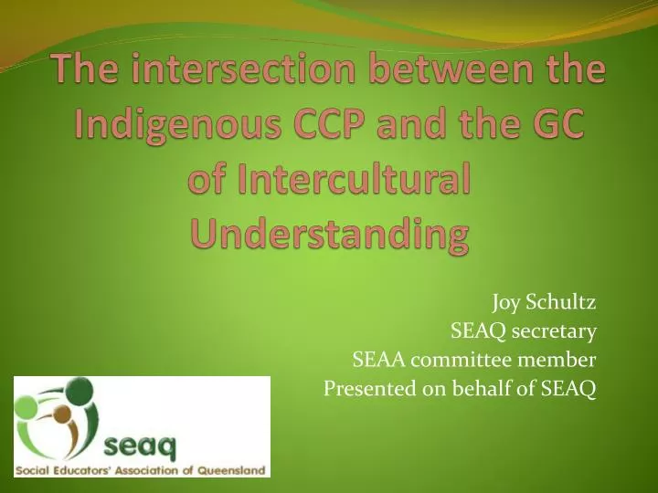 the intersection between the indigenous ccp and the gc of intercultural understanding