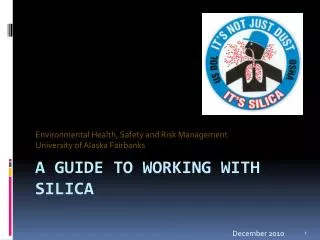 A guide to working with Silica