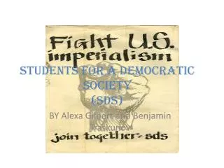 Students for a Democratic Society (SDS)