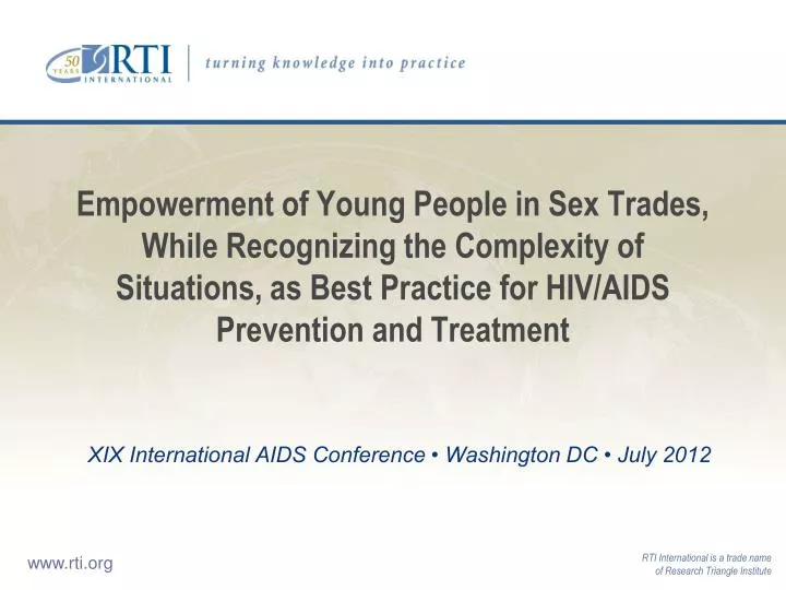 xix international aids conference washington dc july 2012