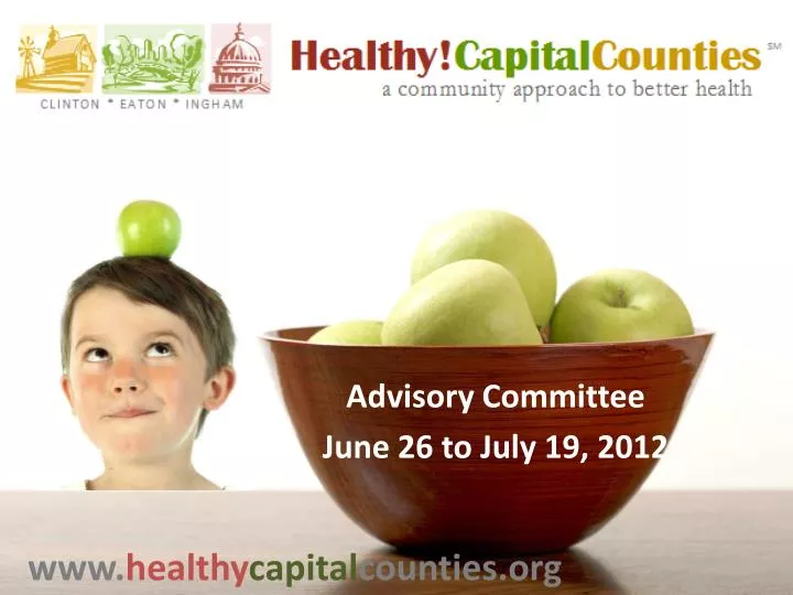 advisory committee june 26 to july 19 2012