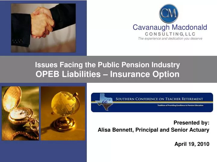 issues facing the public pension industry opeb liabilities insurance option