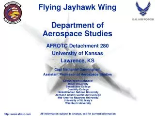 Department of Aerospace Studies