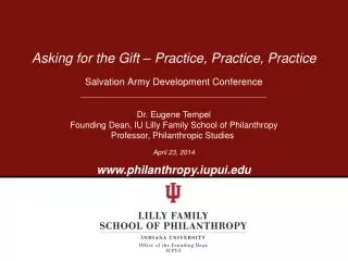Salvation Army Development Conference