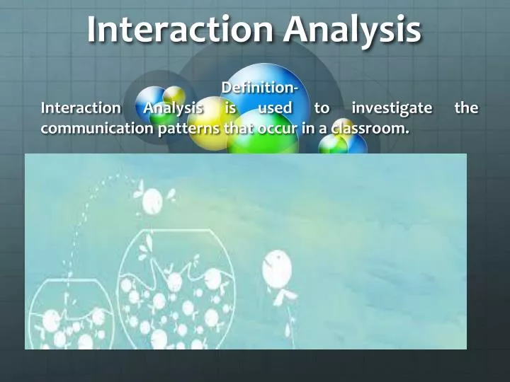 interaction analysis