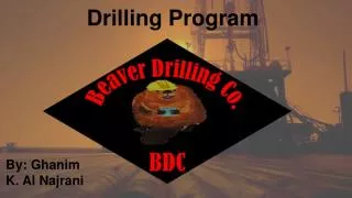 Drilling Program