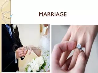 MARRIAGE