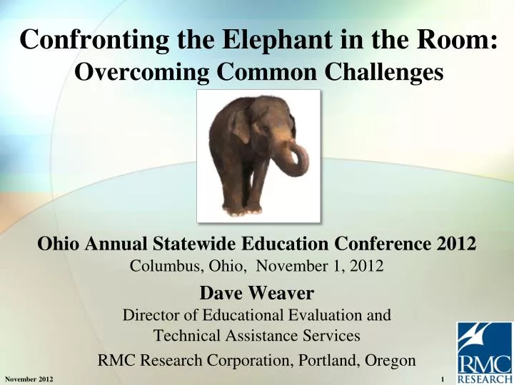 confronting the elephant in the room overcoming common challenges