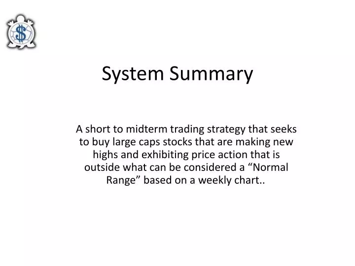 system summary