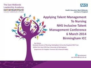 Sue Haines Assistant Director of Nursing, Nottingham University Hospitals NHS Trust