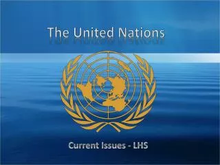 The United Nations