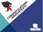 CONGRATULATIONS - slide 1