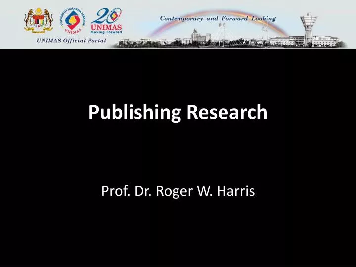 publishing research