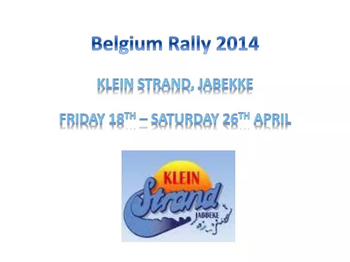belgium rally 2014