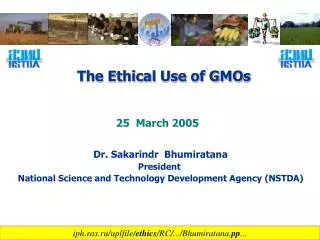 The Ethical Use of GMOs