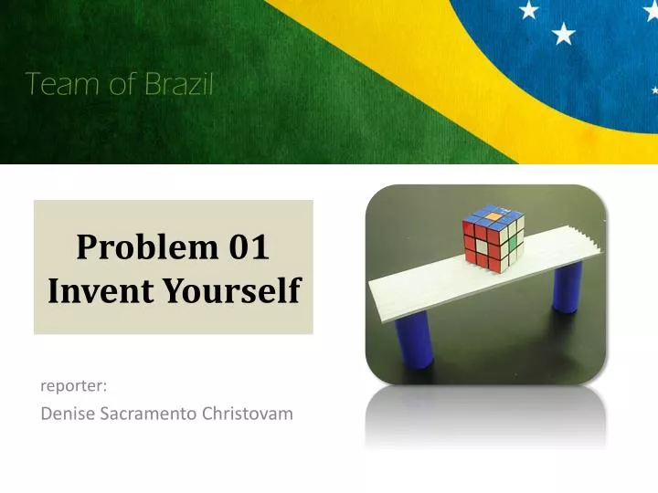 problem 01 invent yourself