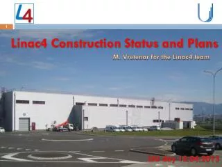 Linac4 Construction Status and Plans
