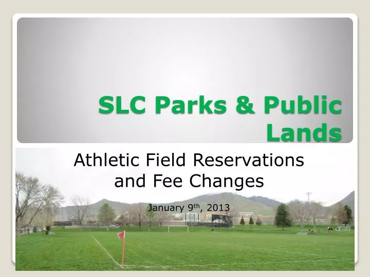 slc parks public lands