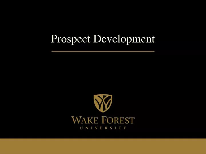 prospect development