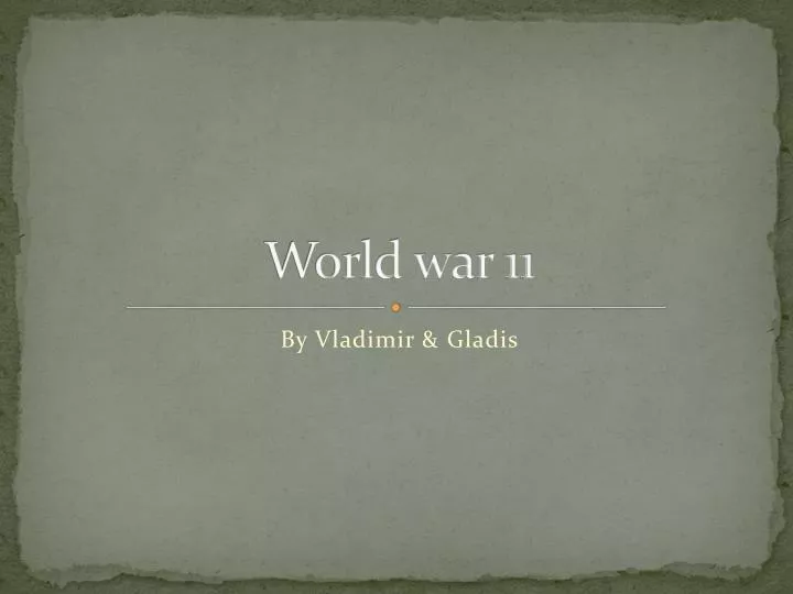 world war 11