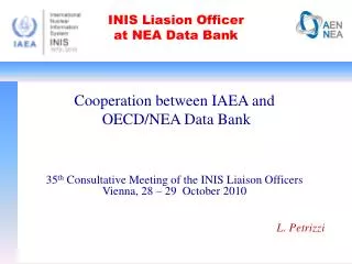 INIS Liasion Officer at NEA Data Bank