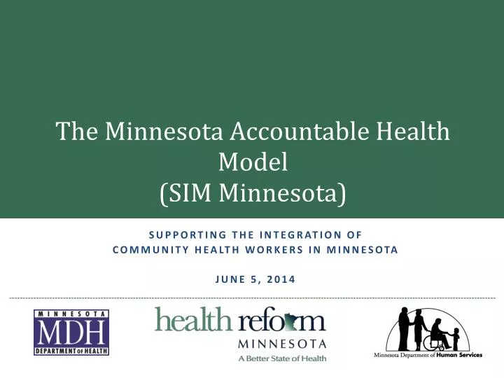 the minnesota accountable health model sim minnesota