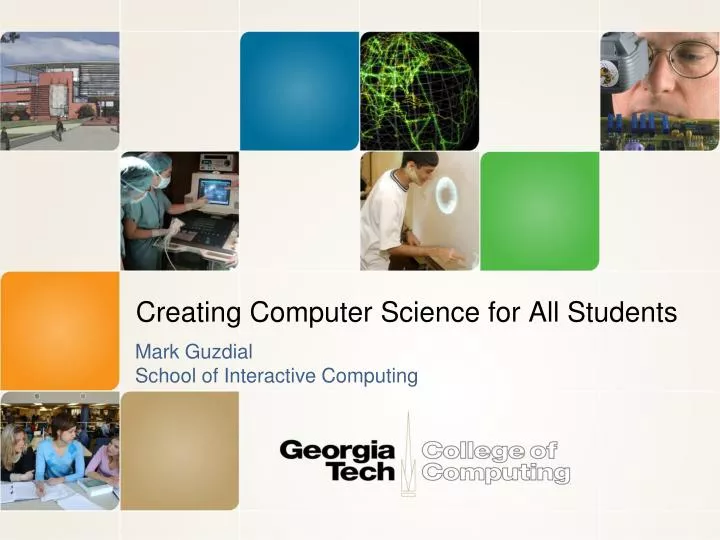 creating computer science for all students