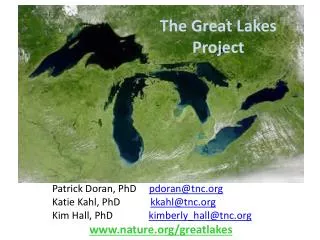T he Great Lakes P roject