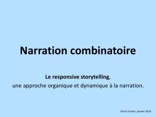 narration combinatoire