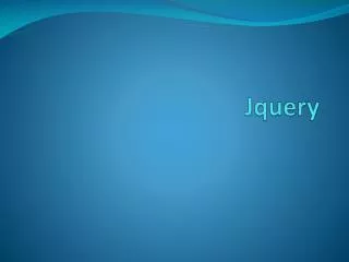 Jquery