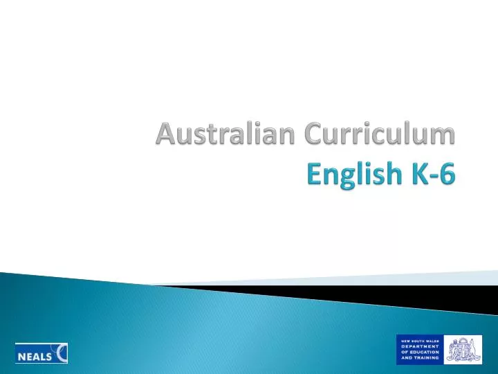 australian curriculum english k 6