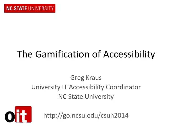 the gamification of accessibility
