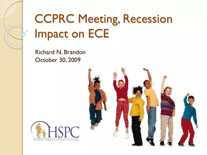 ccprc meeting recession impact on ece