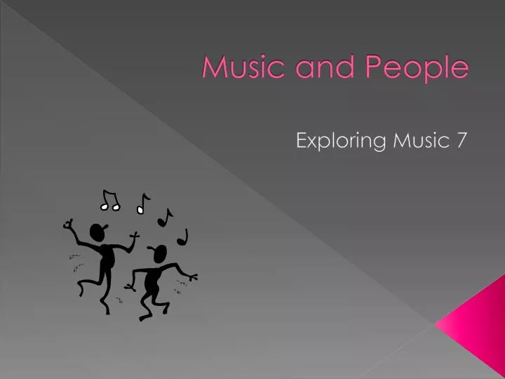 music and people