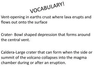 VOCABULARY!