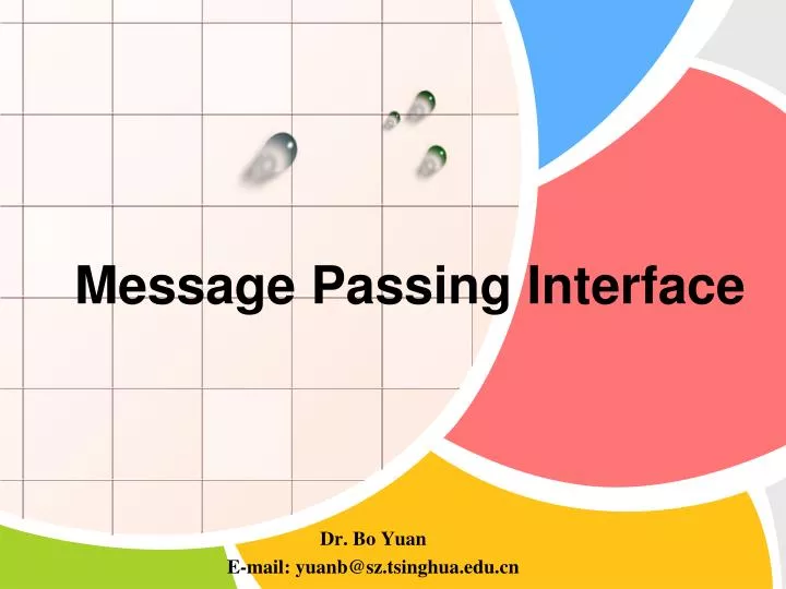 message passing interface