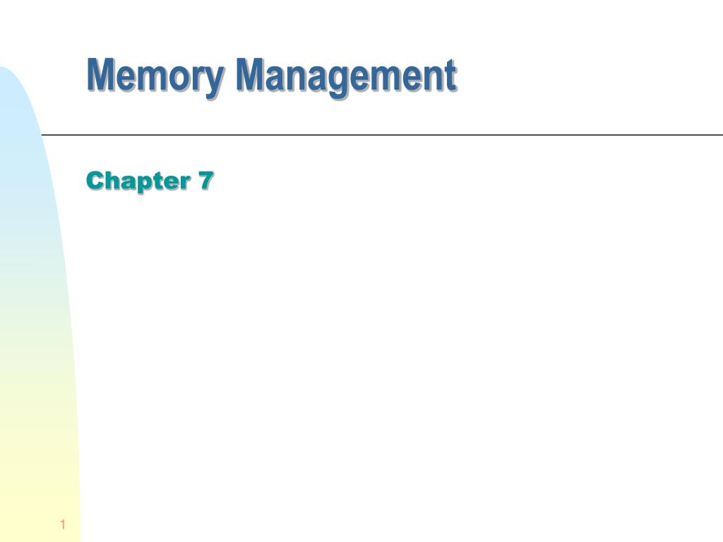 PPT - Efficient Memory Management for Multiprogramming Environments ...