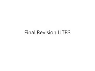 Final Revision LITB3