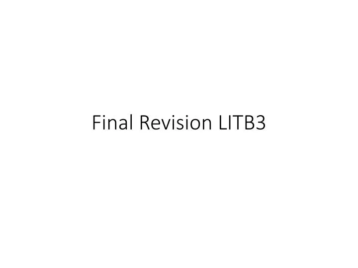 final revision litb3